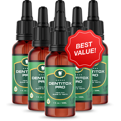 Dentitox Pro 6 bottles